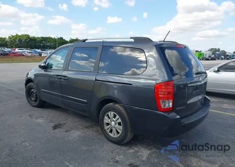 2012 Kia Sedona Lx из США, поврежденный, VIN KNDMG4C71C6507715